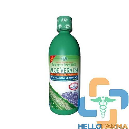 Aloe Vera succo al mirtillo 500 ml | www.hellofarma.it