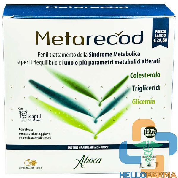Metarecod 40 Bustine
