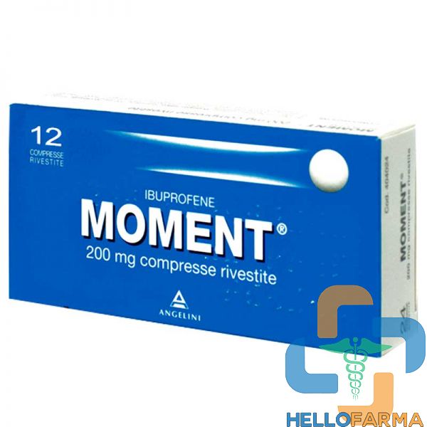 Moment 12 Compresse Rivestite 200mg Moment 12 Compresse Rivestite 200mg