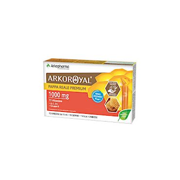Arkoroyal Pappa reale premium 10 flaconcini da 15 ml