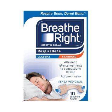 Breathe Right Classici 10 cerotti nasali