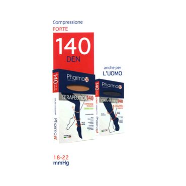 Calza linea Uomo 140 den terapeutica colore nero