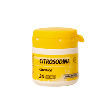 Citrosodina masticabile compresse
