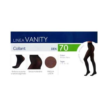 Collant linea Vanity 70 den colore nero