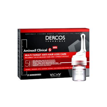 Dercos Aminexil 21 fiale anticaduta uomo