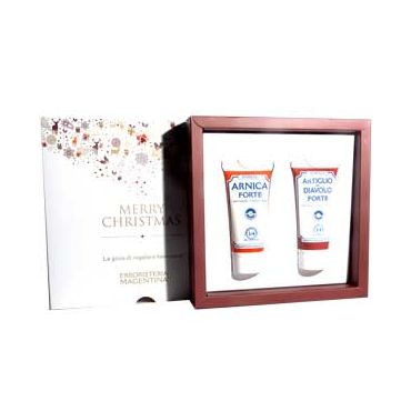 Merry Christmas kit regalo pomata arnica forte + pomata artiglio del diavolo forte