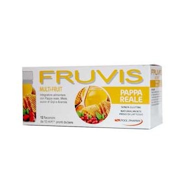 Fruvis Multi-Fruit pappa reale 12 flaconcini