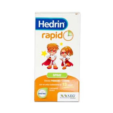 Hedrin rapido spray antipidocchi