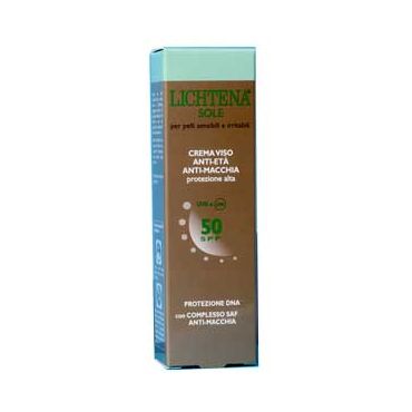 Lichtena sole crema viso anti-macchia SPF50
