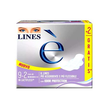 Lines E' assorbenti con ali