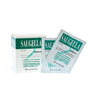 Saugella Attiva salviette detergenti