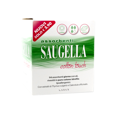 Saugella assorbenti cotone giorno