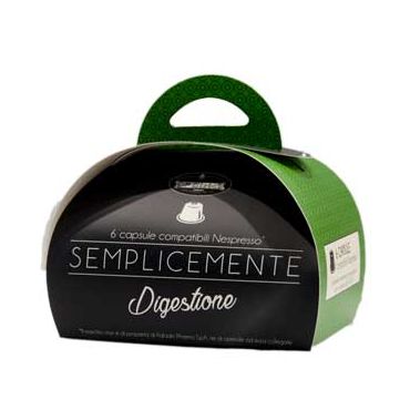 Semplicemente Digestione  tisana in capsula compatibile Nespresso (6 capsule)