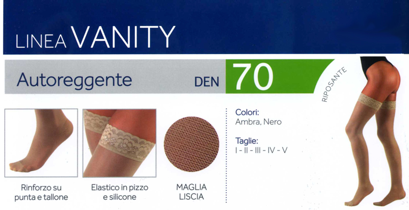 Calze linea Vanity autoreggenti